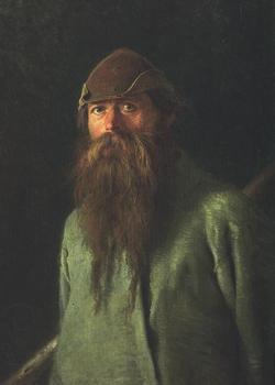 Ivan Nikolaevich Kramskoy : Woodsman